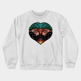 PARROT LOVE Crewneck Sweatshirt